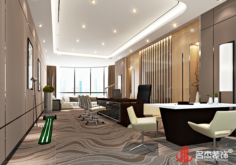 中國蒙牛乳業(yè)經理室設計