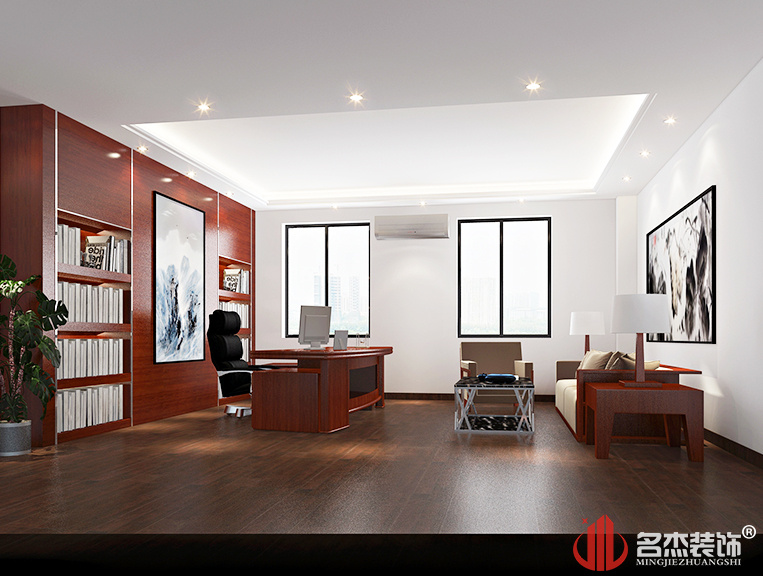 廣州百孚潤(rùn)董事長(zhǎng)室裝修