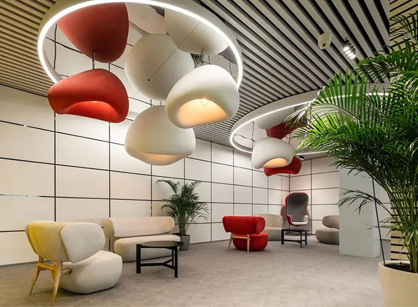 創新活躍的教育平臺空間裝修是怎樣的——Academy 2.0教育平臺